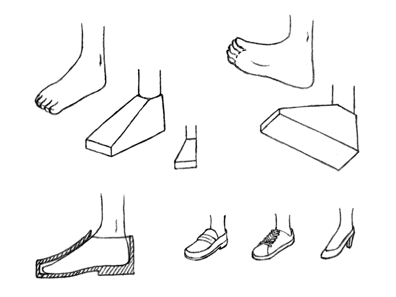 手足の描き方の画像